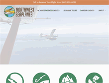 Tablet Screenshot of nwseaplanes.com